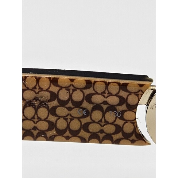 Coach Ava women's Tortoise S462 Sunglasses 130 FRAMES ONLY Used - Picture 5 of 9